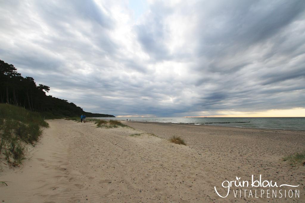 Gruenblau Relax Pension & Apartments Росток Экстерьер фото
